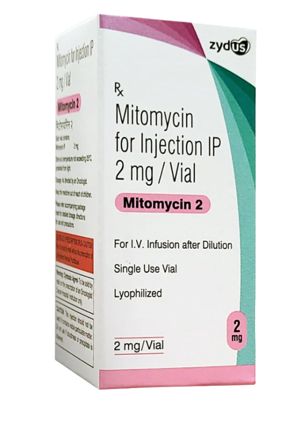 Mitomicina IP de 2 mg